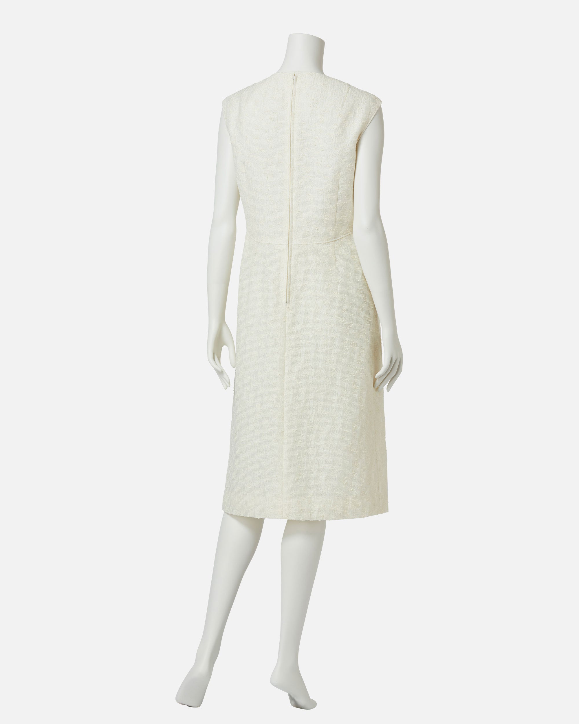 Natural Line Jacquard Dress
