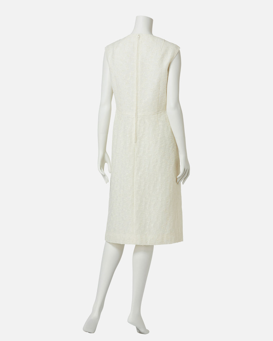 Natural Line Jacquard Dress