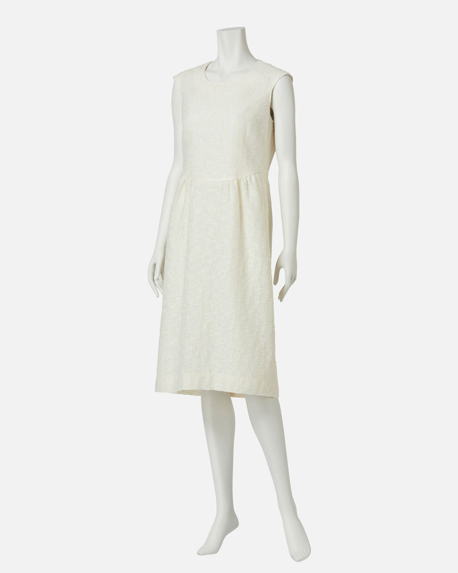 Natural Line Jacquard Dress