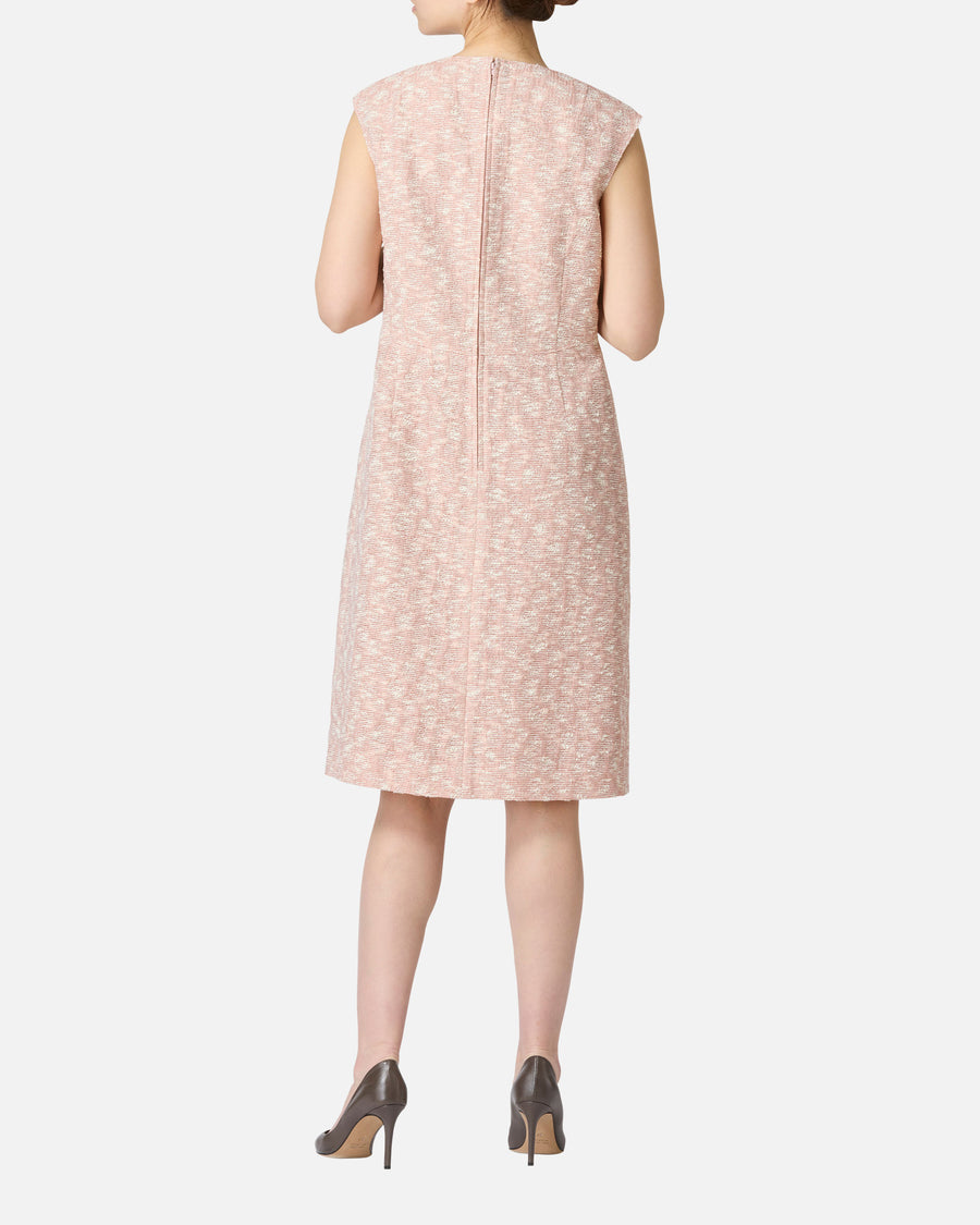 Natural Line Jacquard Dress