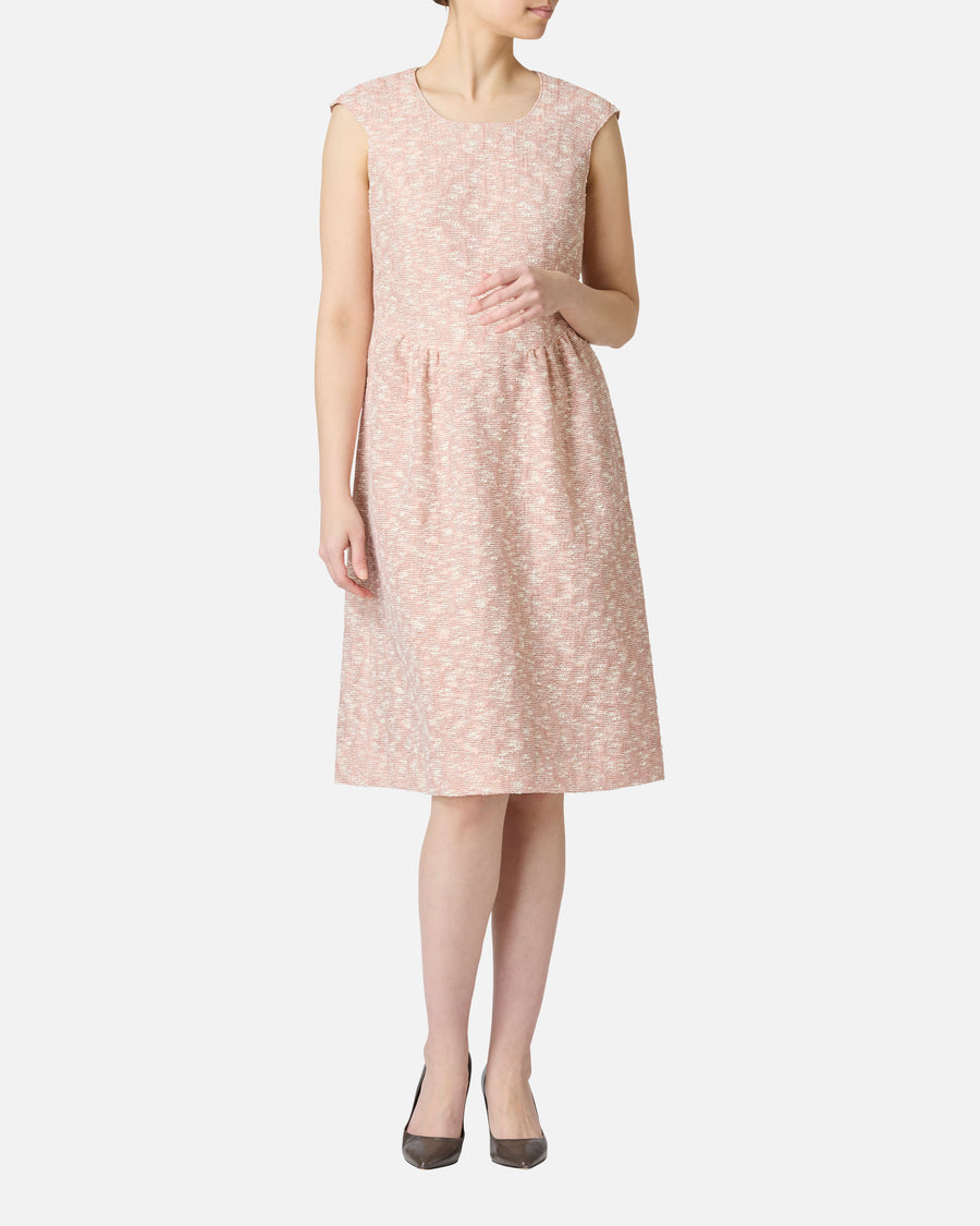 Natural Line Jacquard Dress