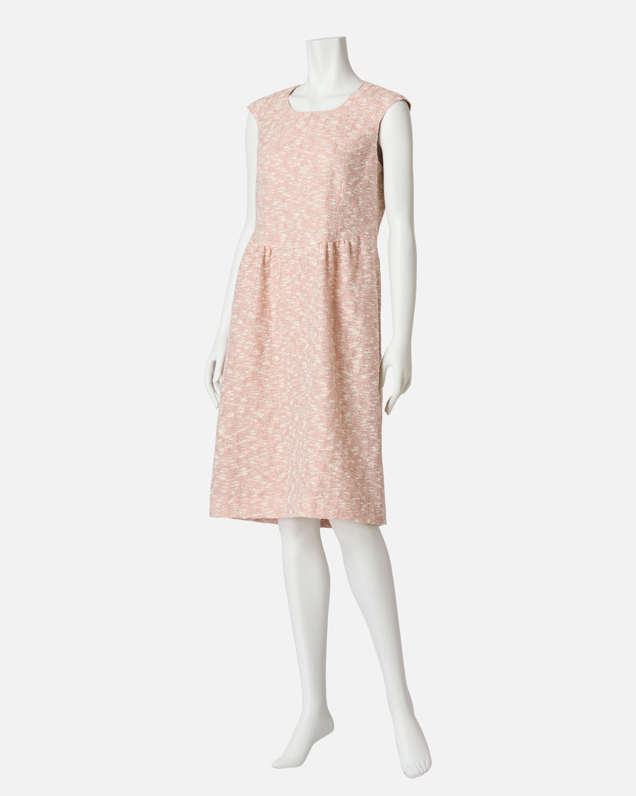 Natural Line Jacquard Dress