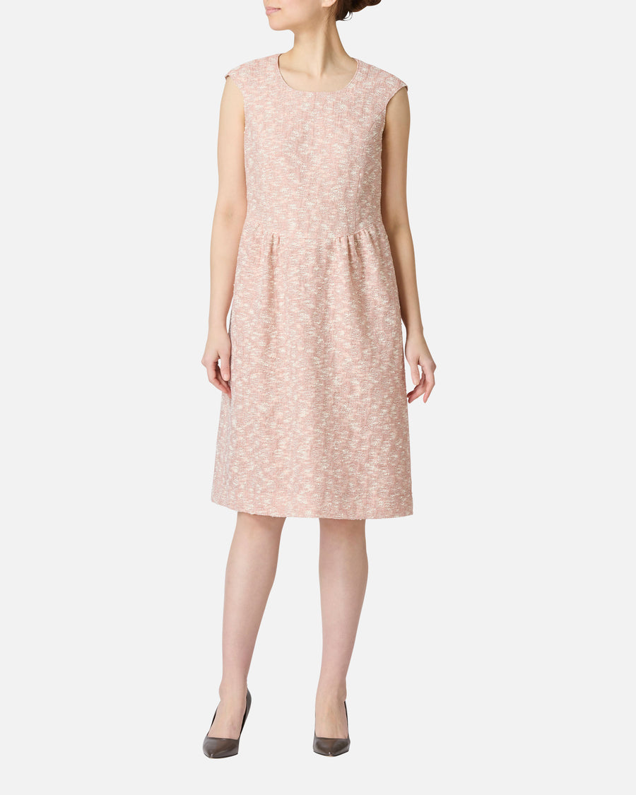 Natural Line Jacquard Dress