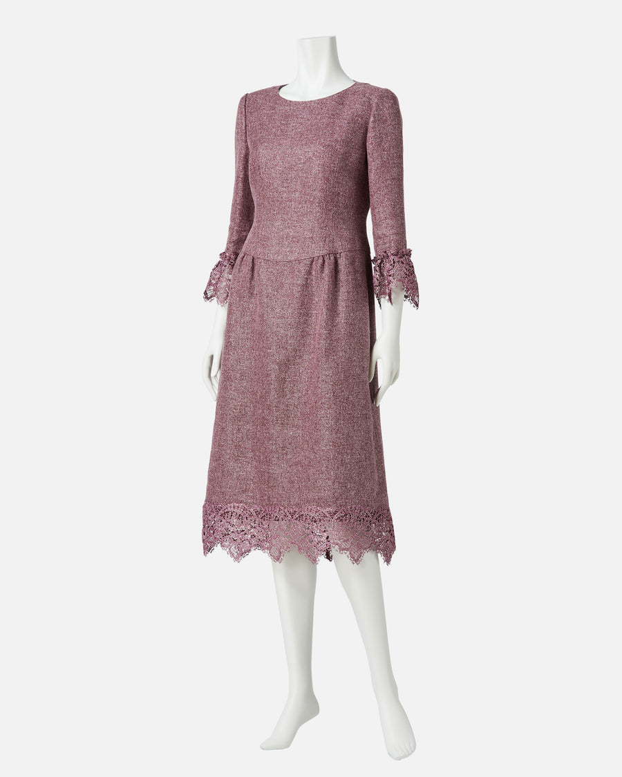 Basket x Lame Braid Dress