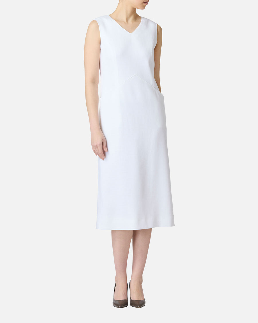 V-neck sleeveless dress
