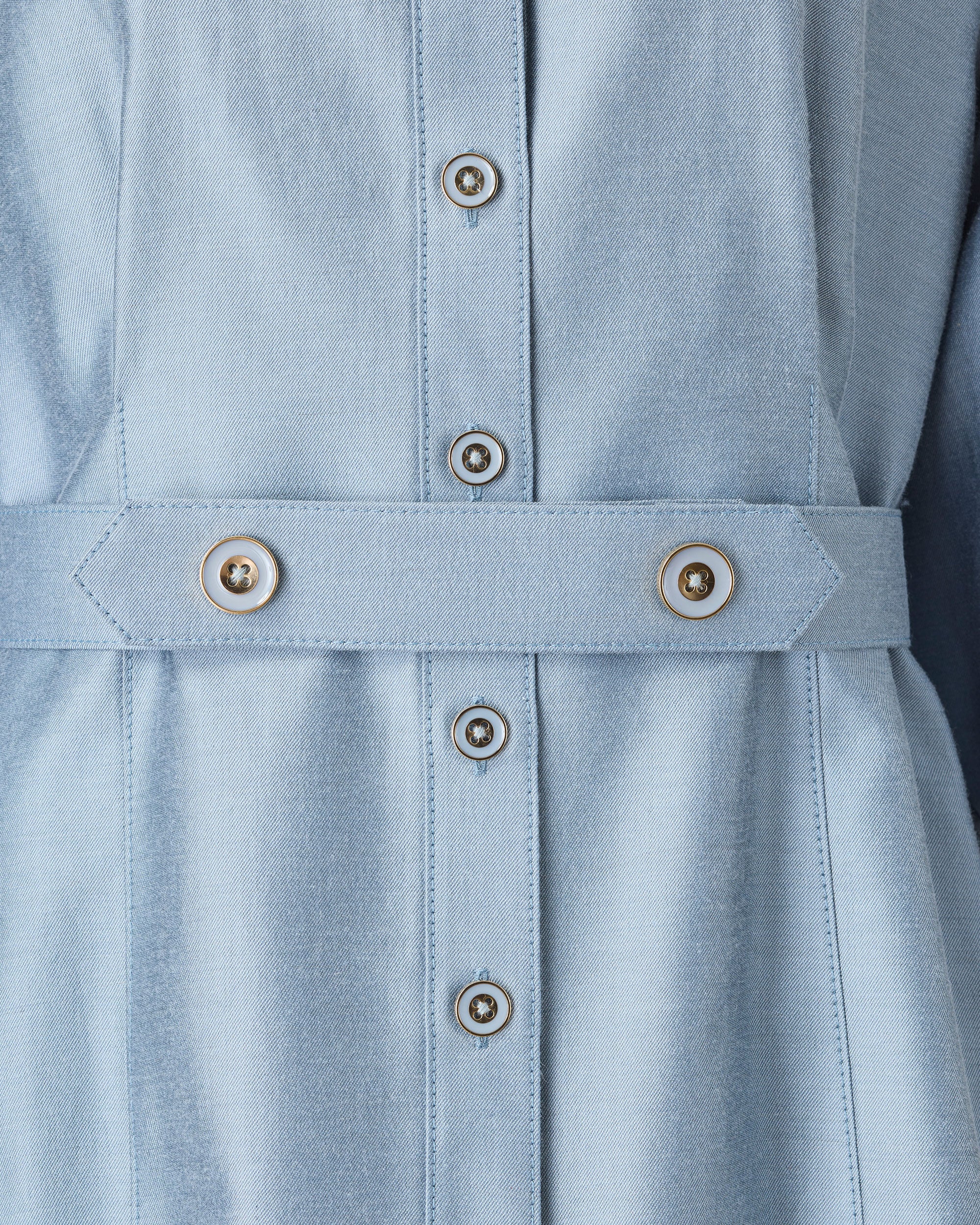 Shirt collar dress