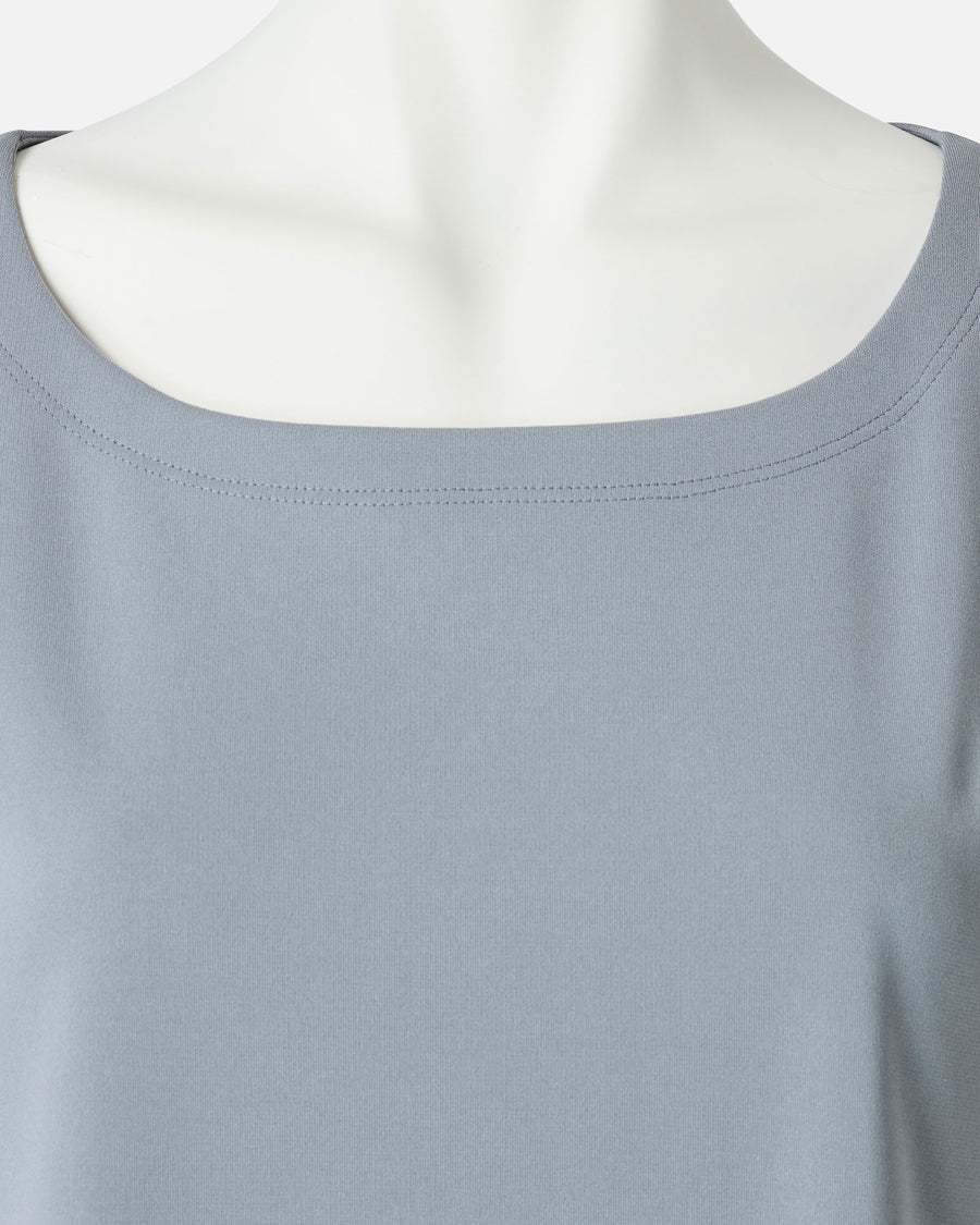 Multi-Platique short sleeve blouse
