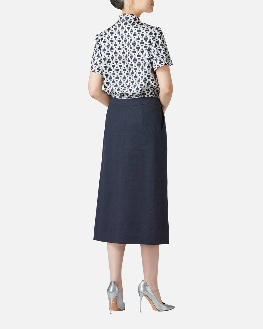 Canvas Tight Skirt