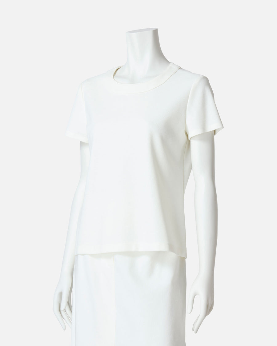Double jersey pullover