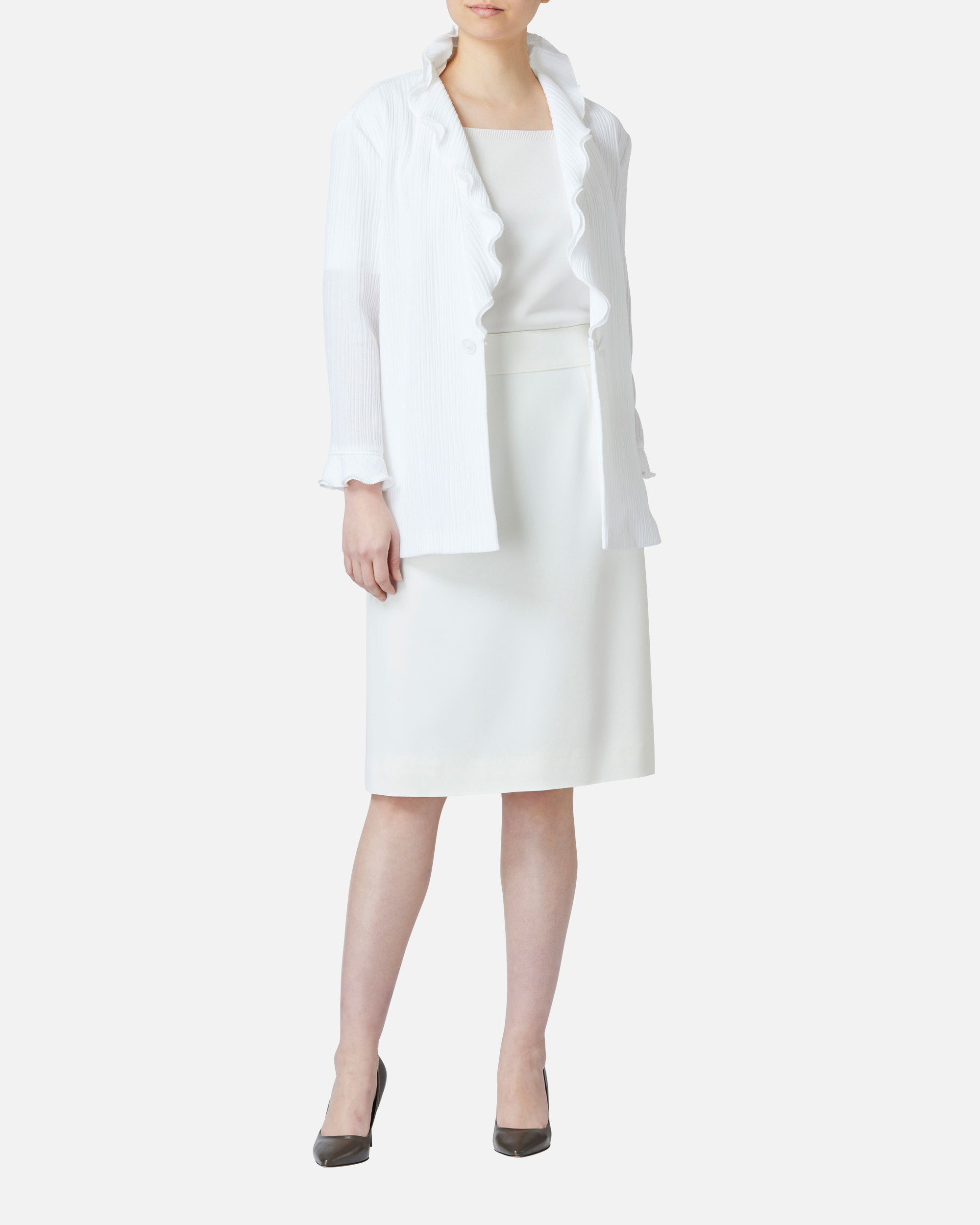Square neck pullover