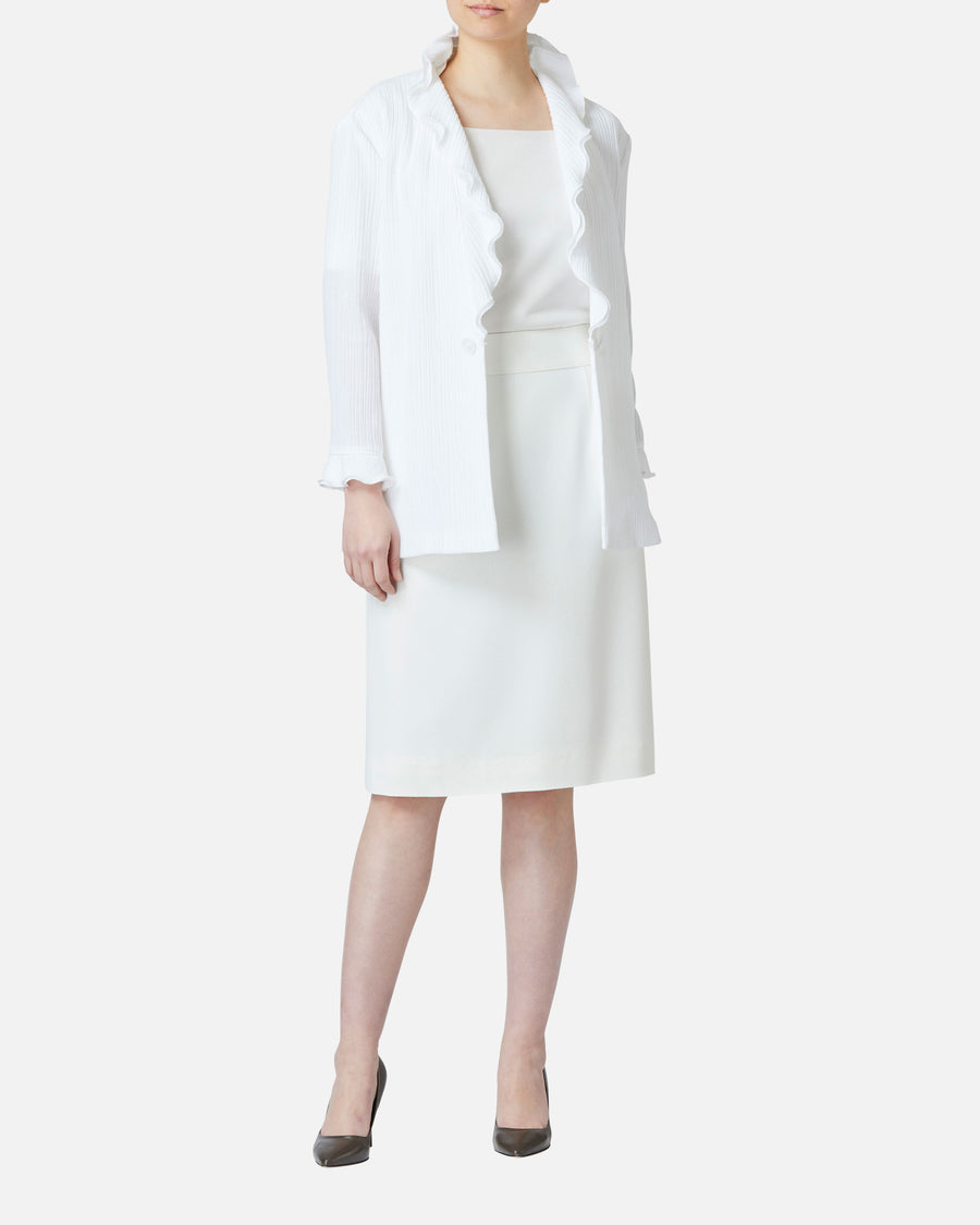 Square neck pullover