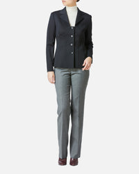 Wool Cashmere High-Neck Pullover