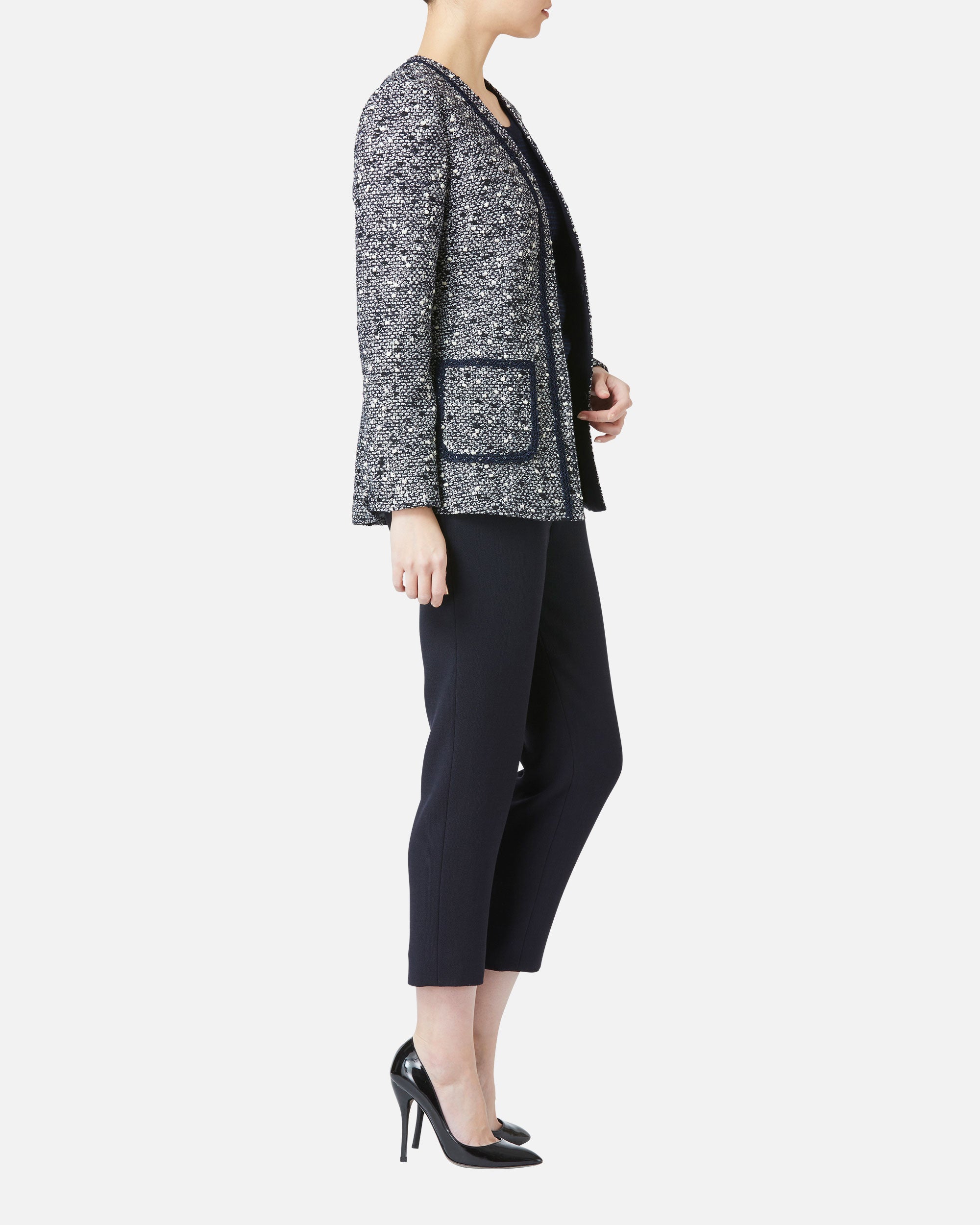 Double Georgette Straight Pants