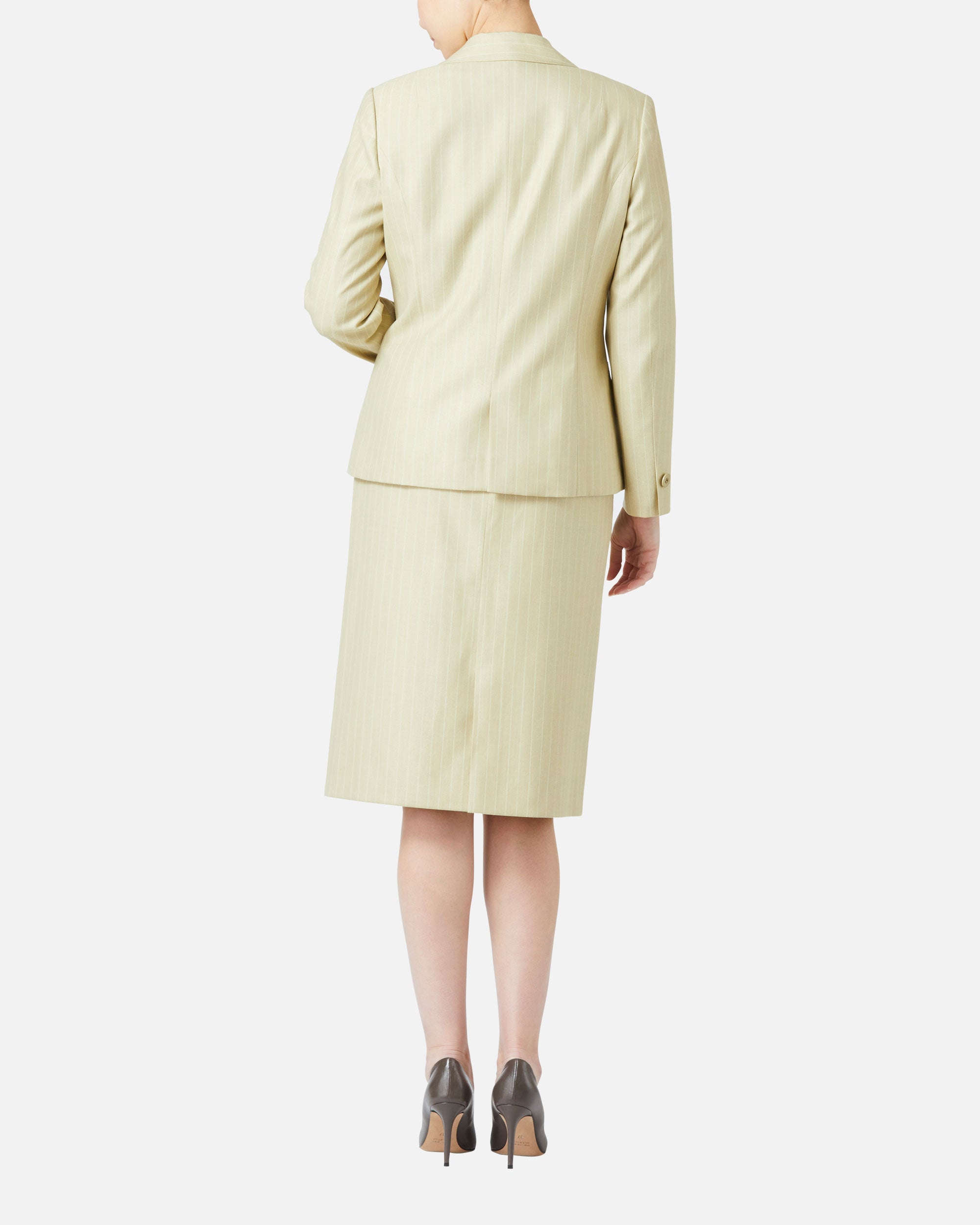 Pinstripe tailored jacket