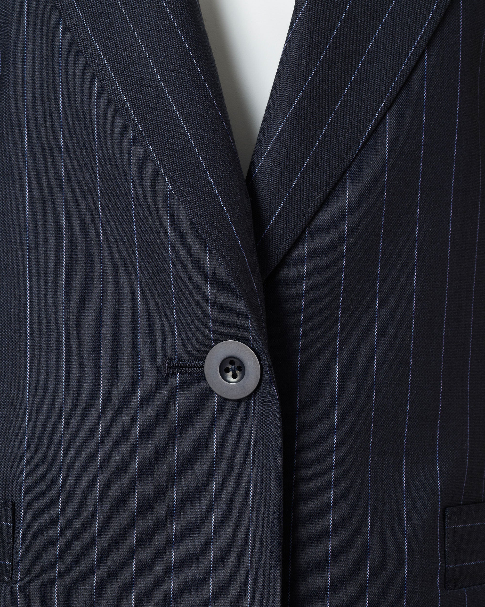Pinstripe tailored jacket