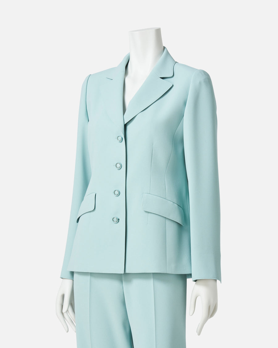 Crepe tailored jacket