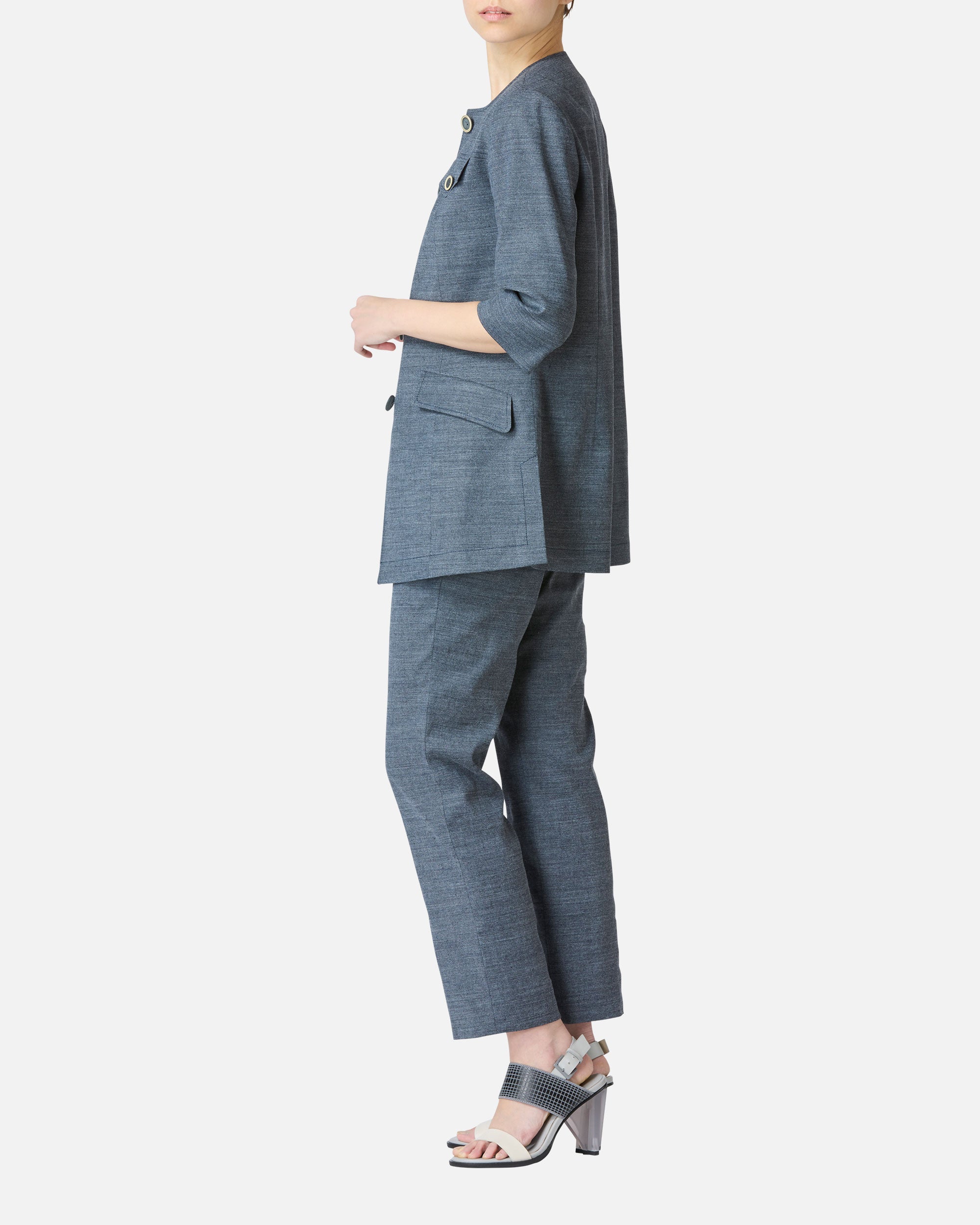 Natural stretch cropped pants