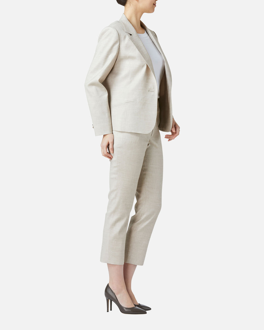 Natural stretch tailored jacket