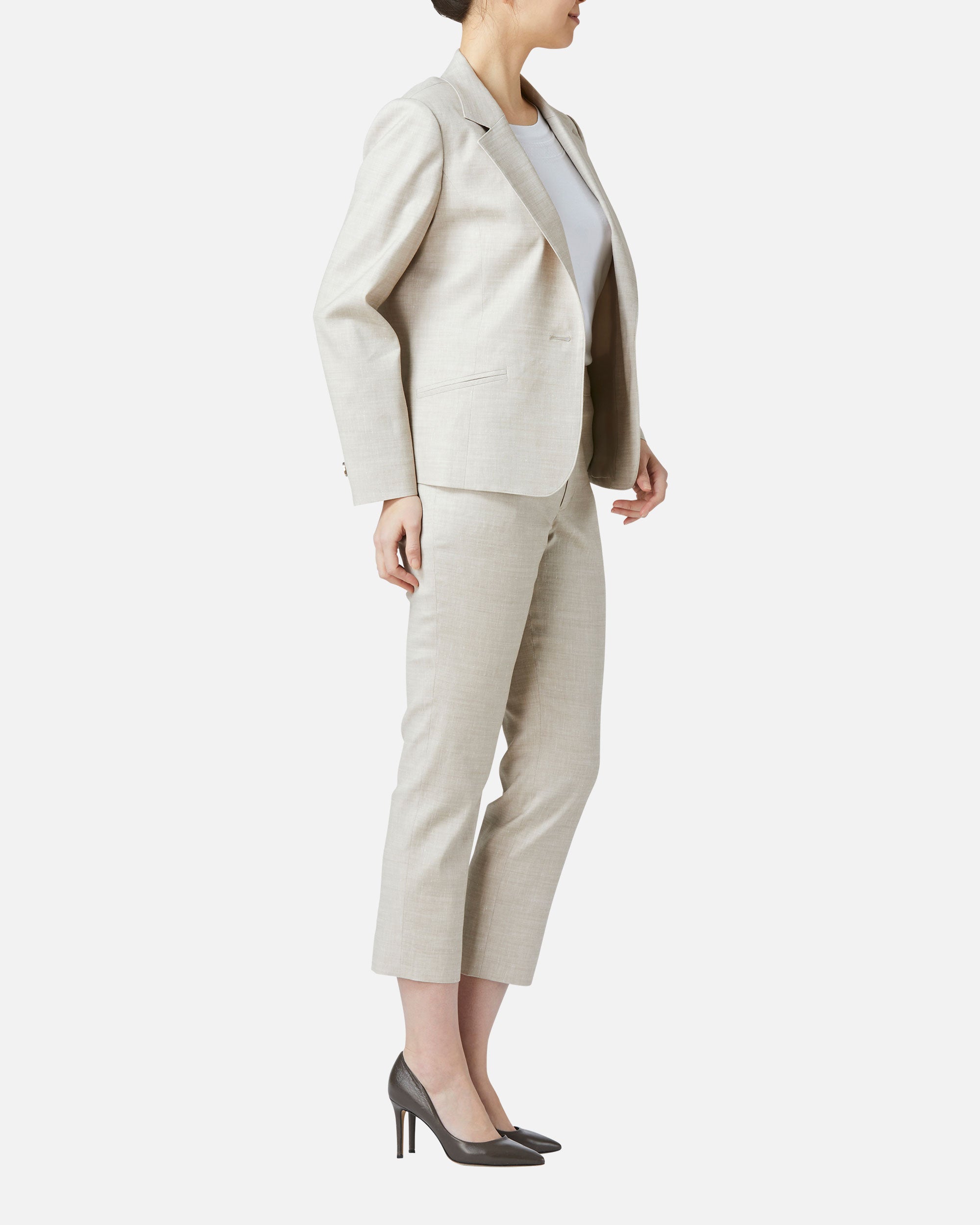 Natural stretch cropped pants