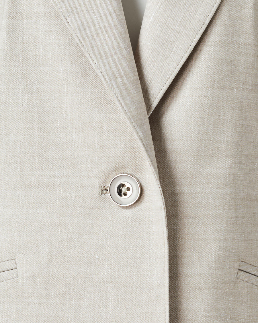 Natural stretch tailored jacket