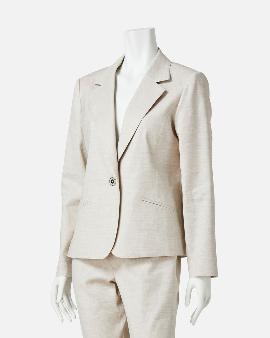 Natural stretch tailored jacket