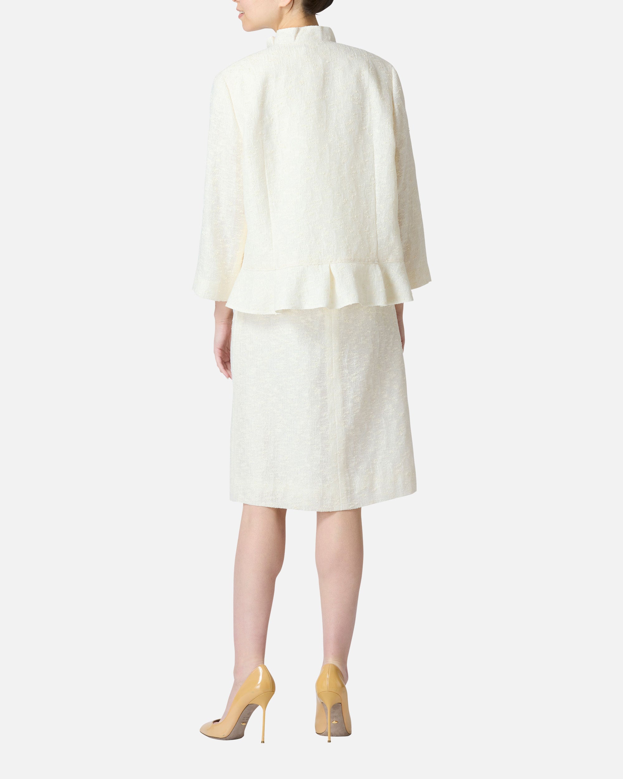 Frill collar jacket