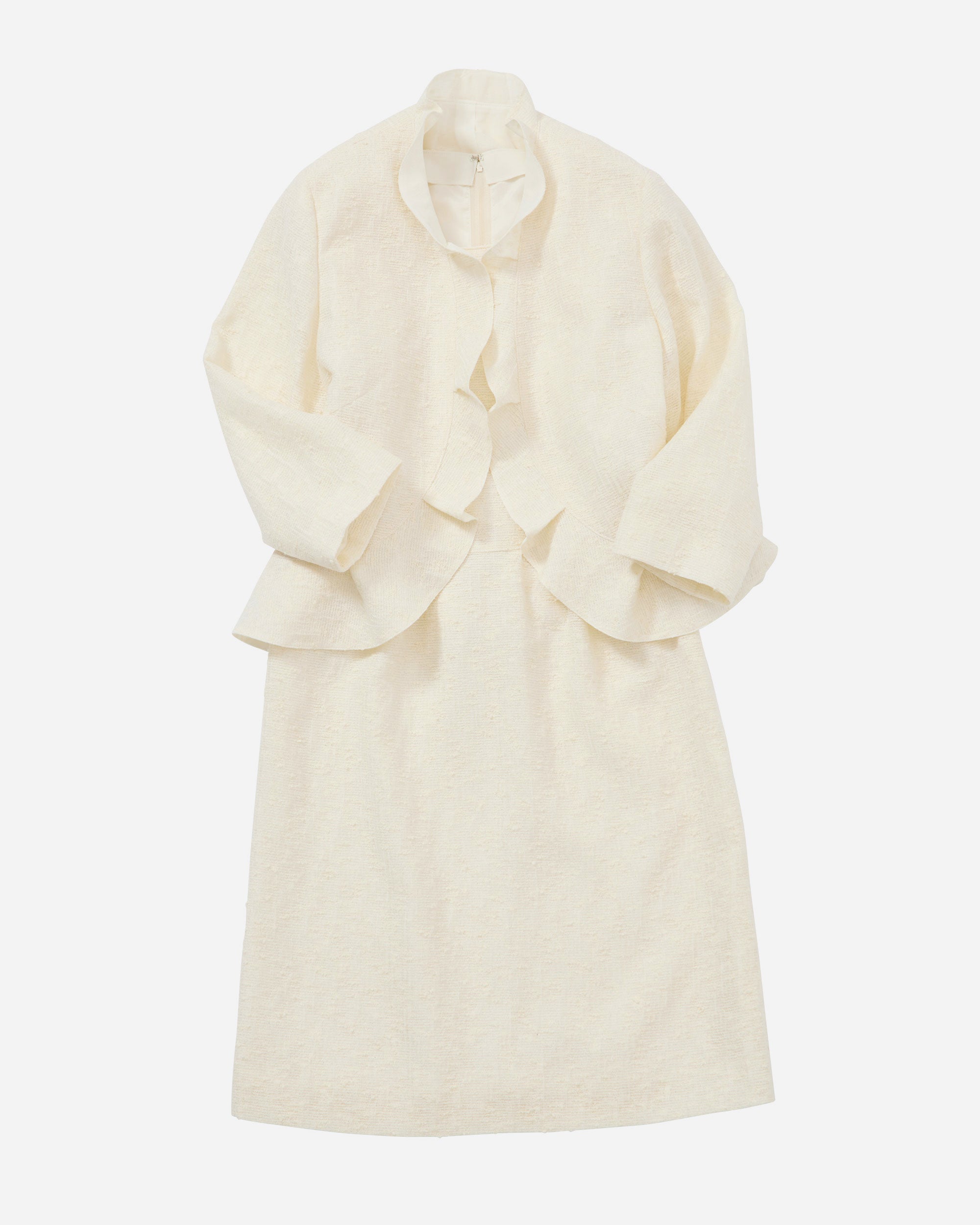 Natural Line Jacquard Dress