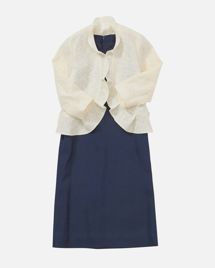 Frill collar jacket