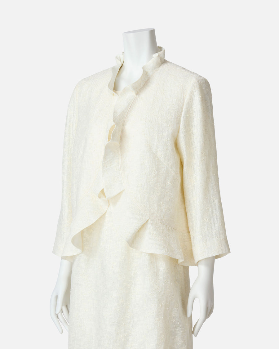 Frill collar jacket