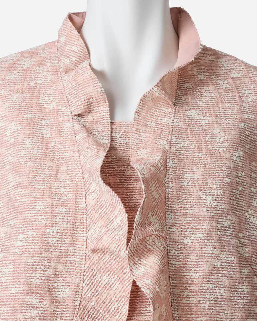 Frill collar jacket