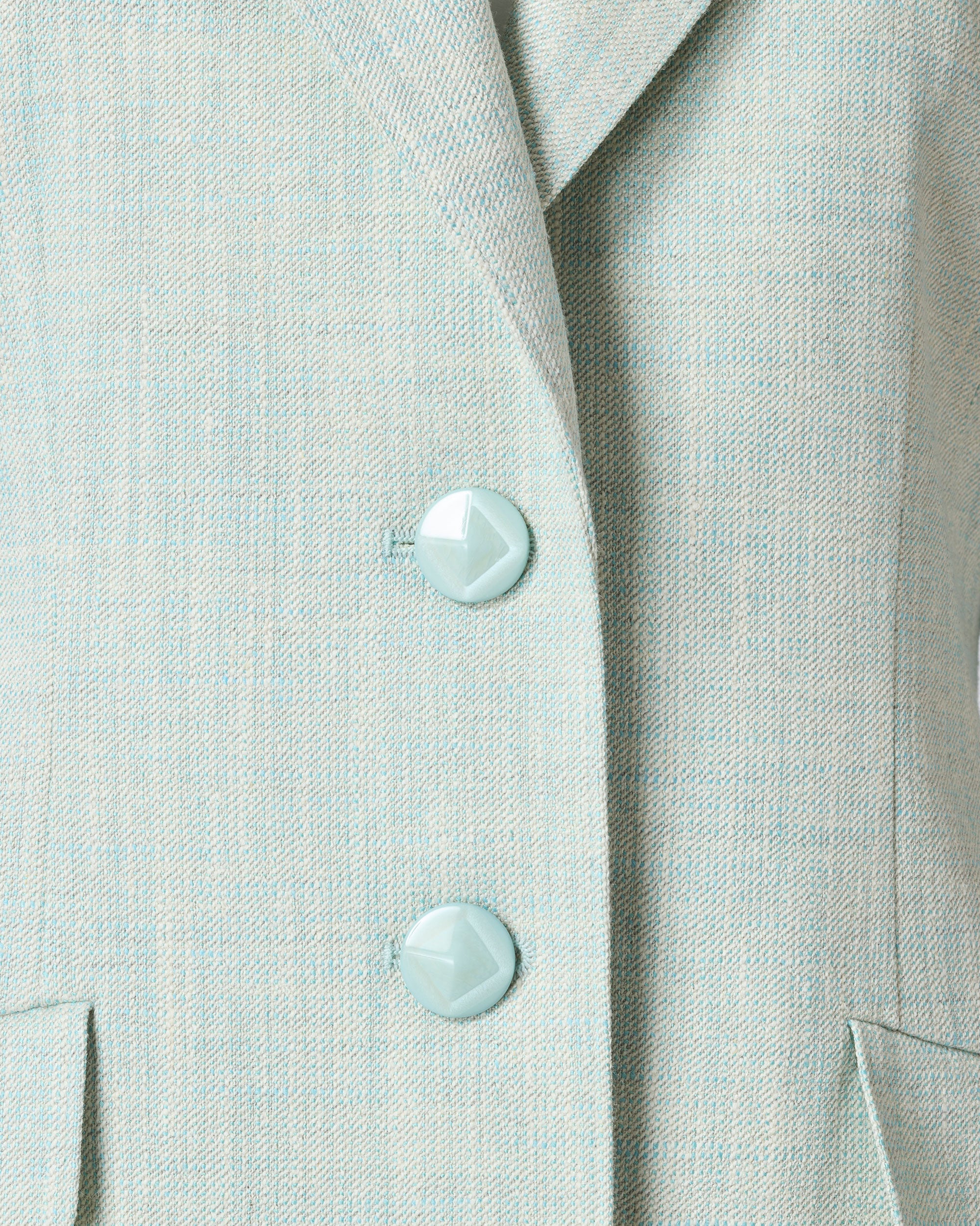 Pastel color twill tailored jacket
