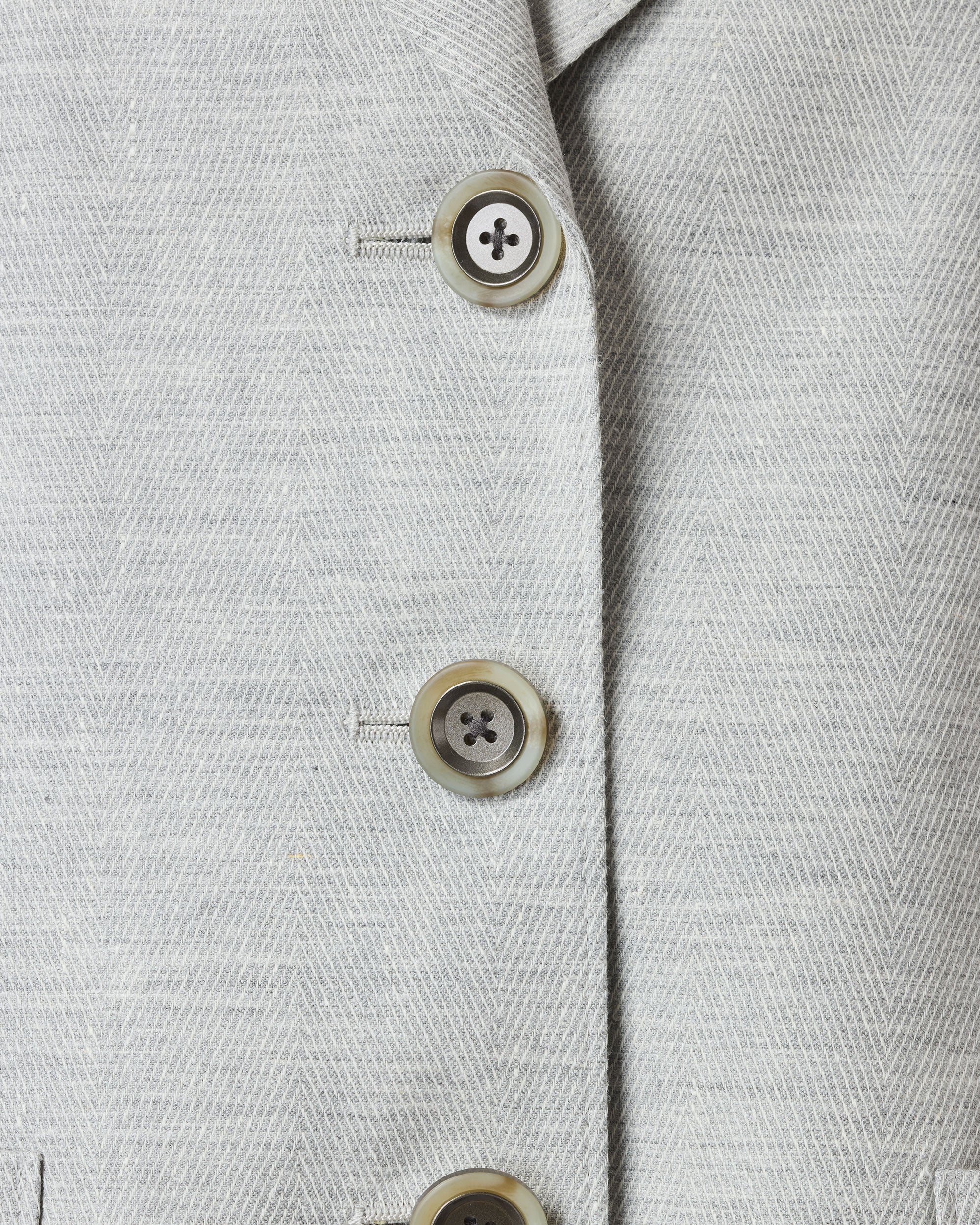 Linen rayon tailored jacket