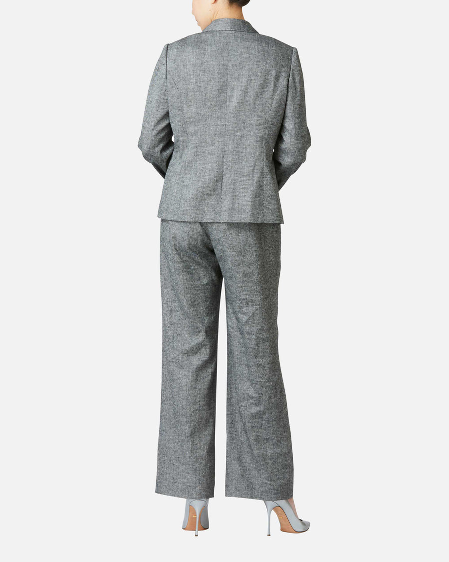 Linen rayon tailored jacket
