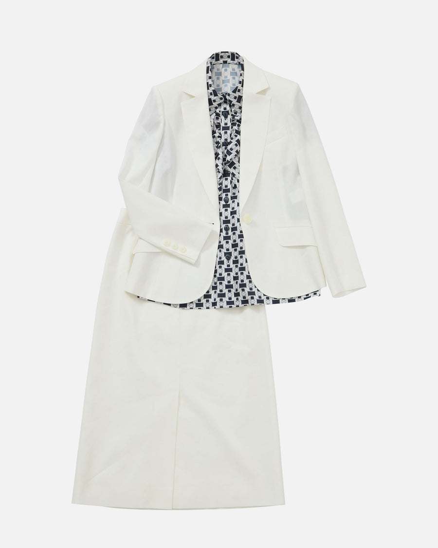Canvas tailored jacket
