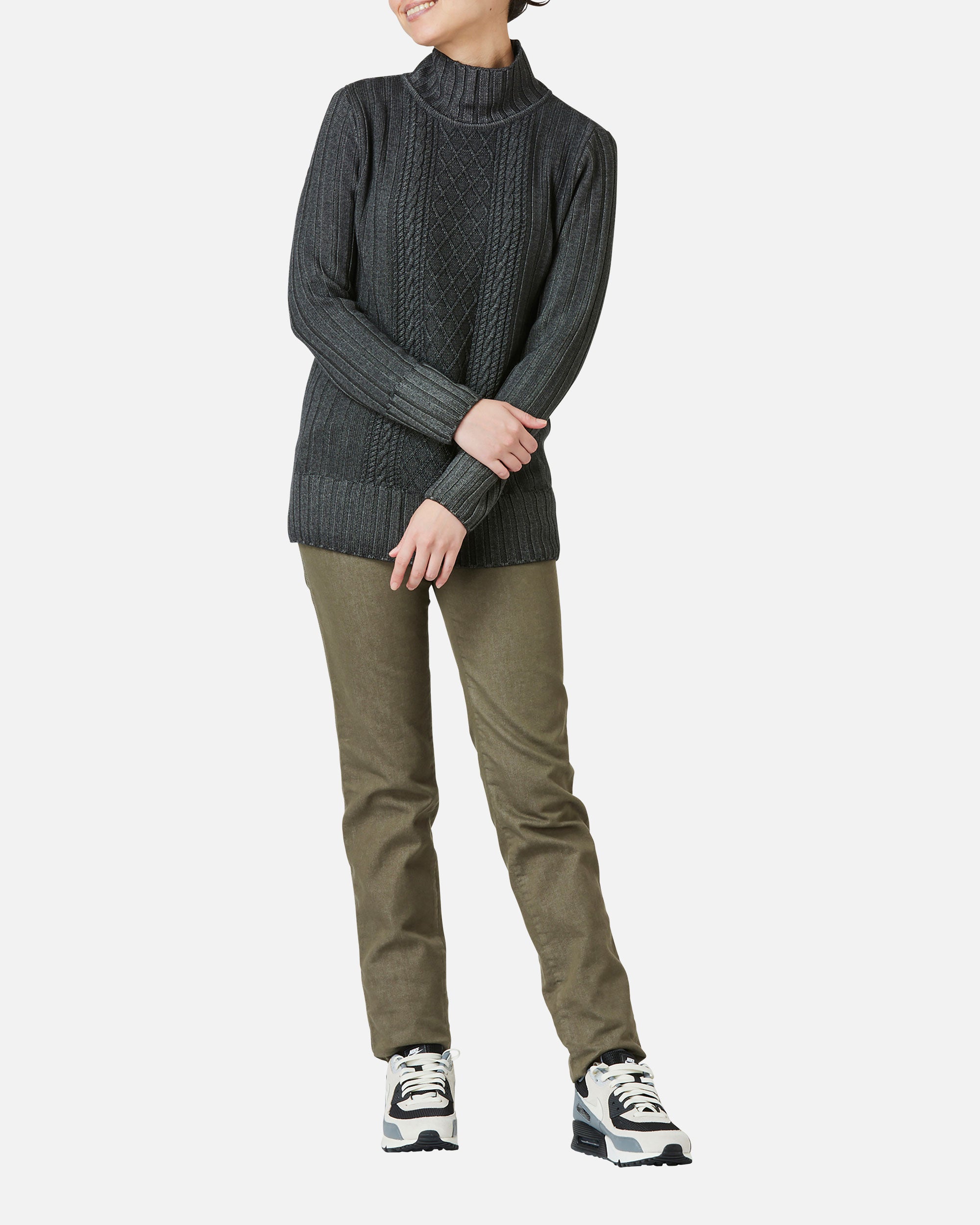 Cotton Denim Pants