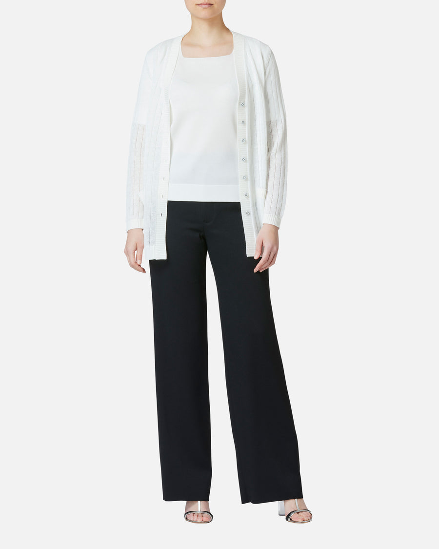 Square neck pullover