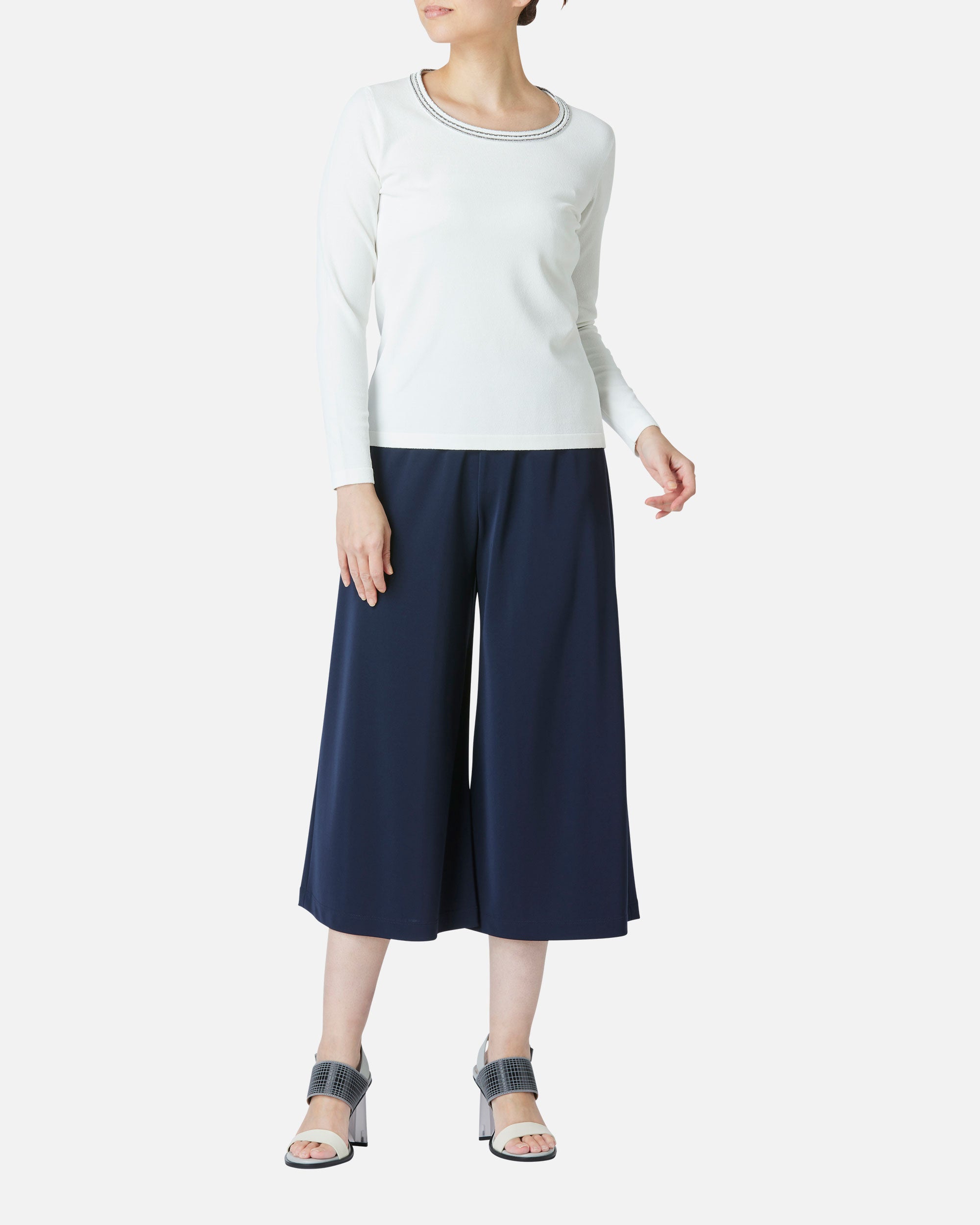 Multiplatique wide pants