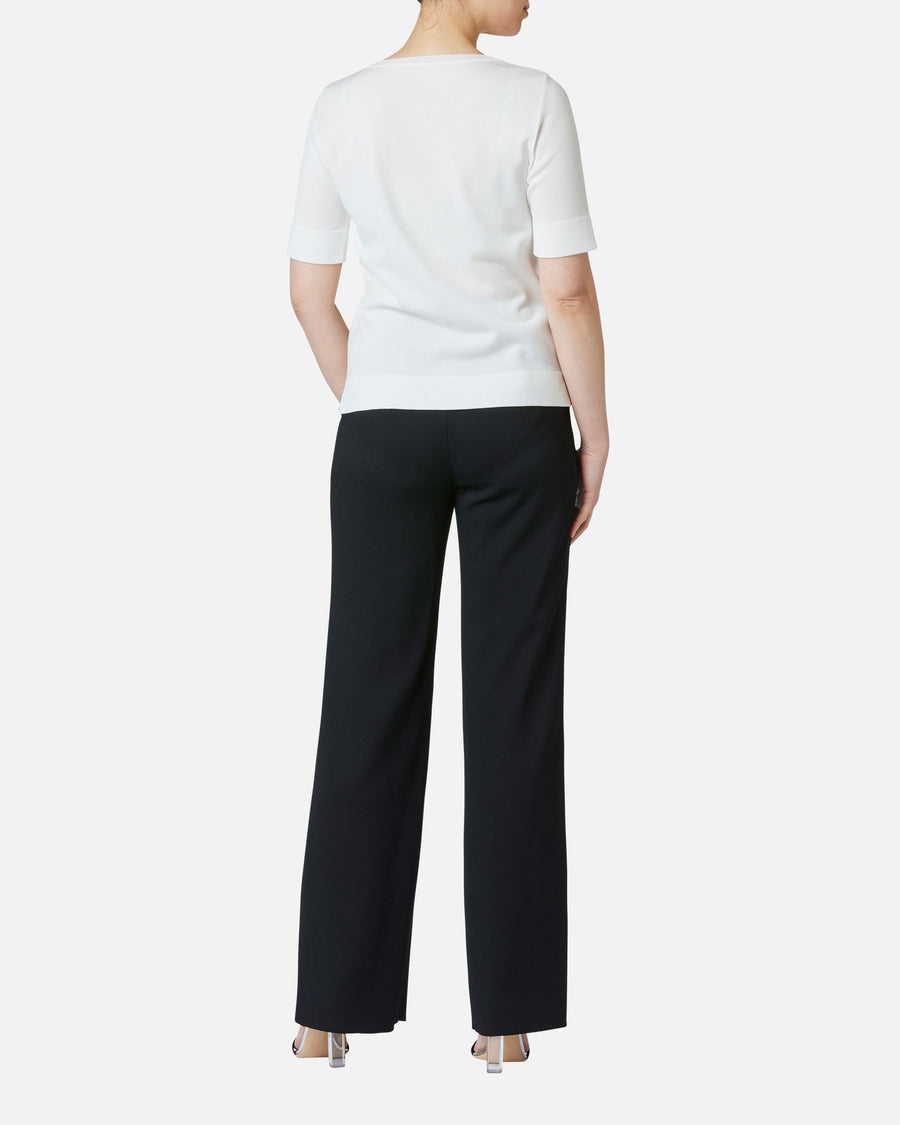 Square neck pullover