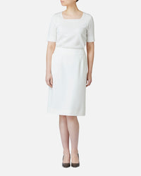 Square neck pullover