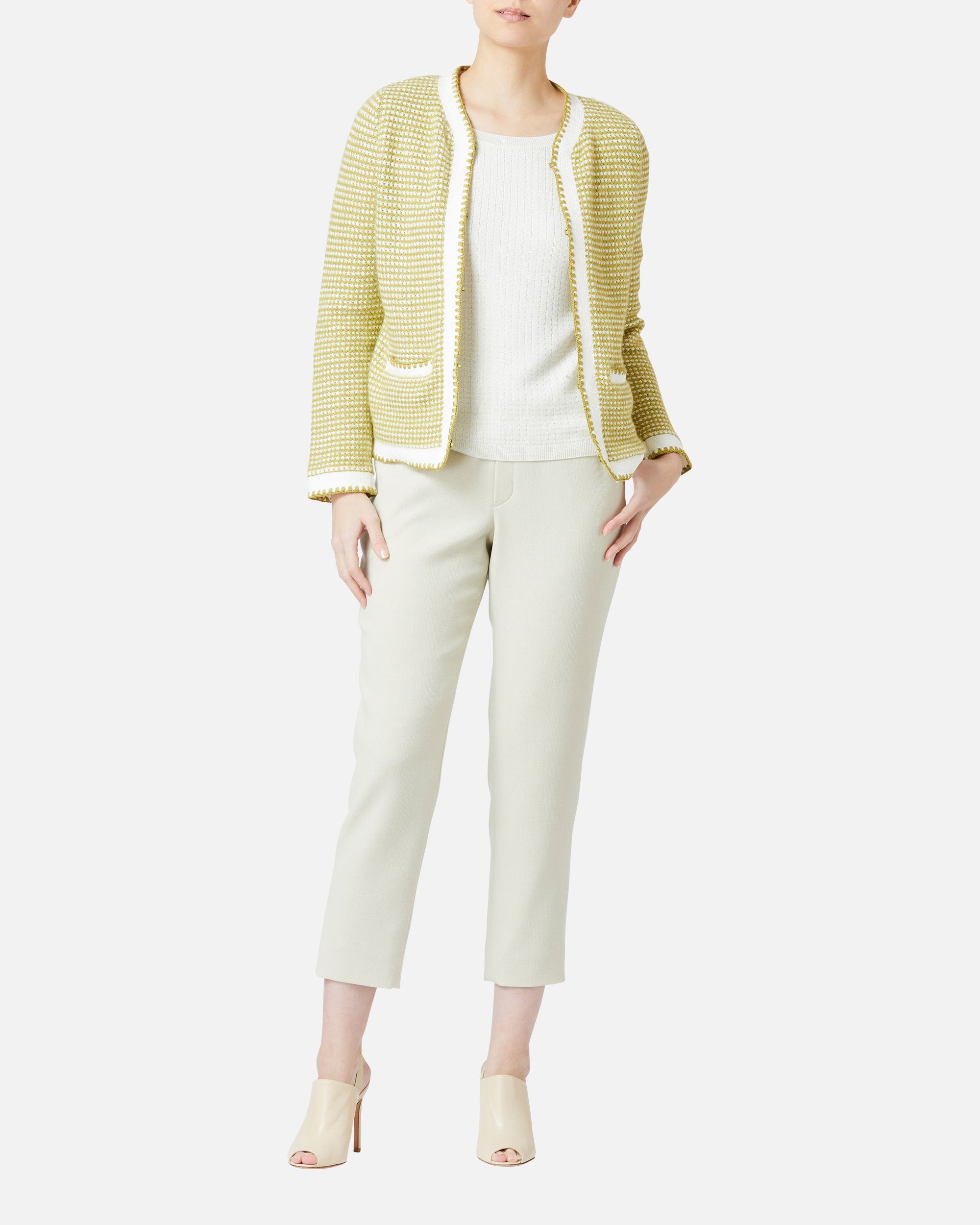 Double Georgette Straight Pants