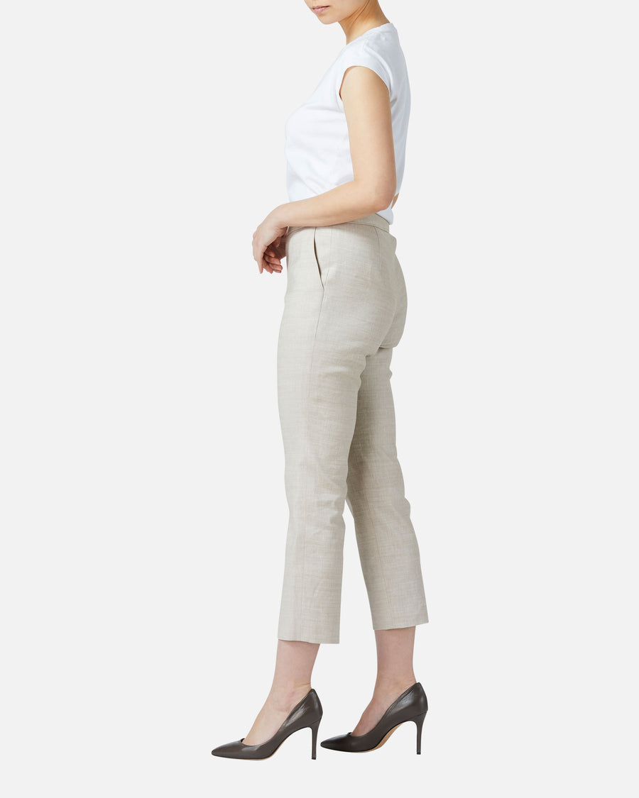 Natural stretch cropped pants