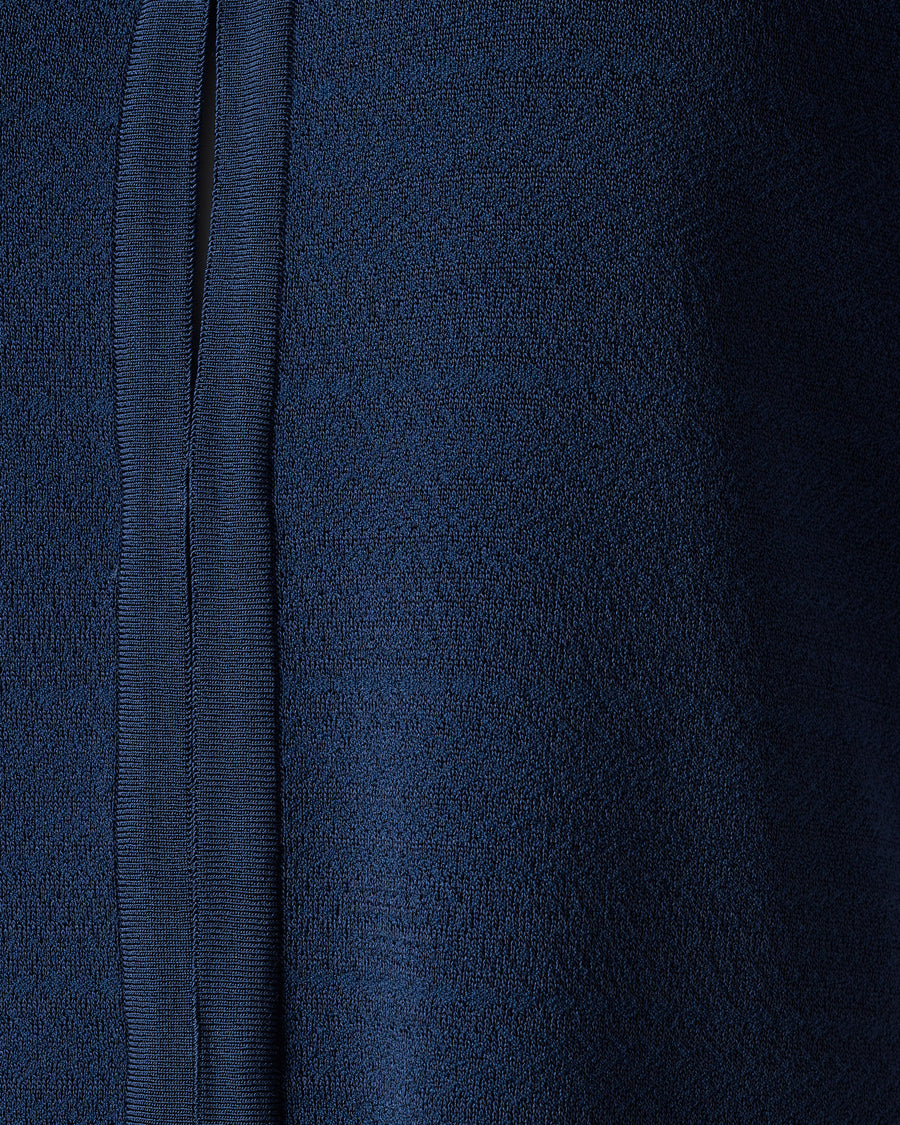 Frill sleeve knit pullover