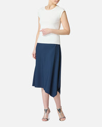 Armlet knit pullover