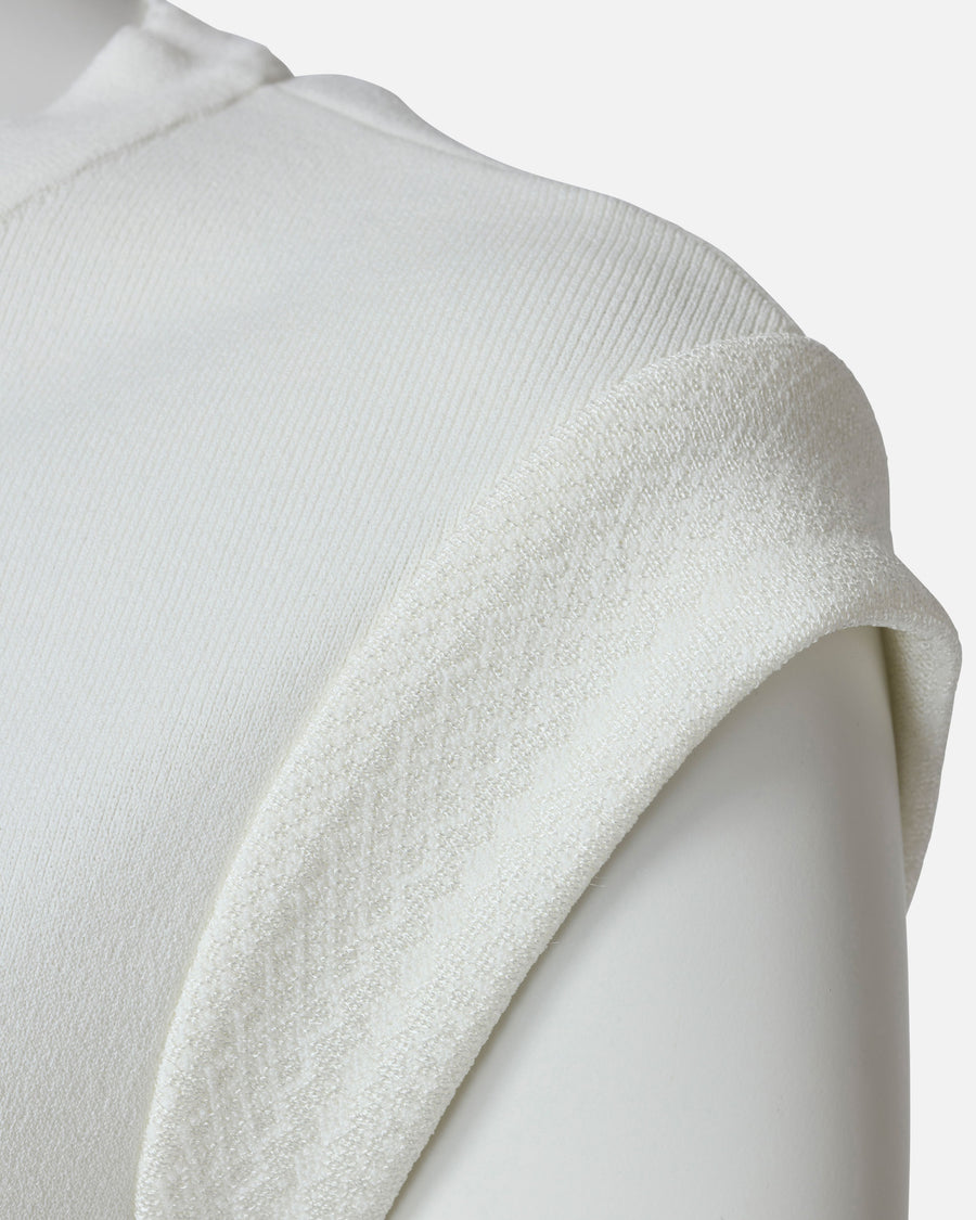 Armlet knit pullover