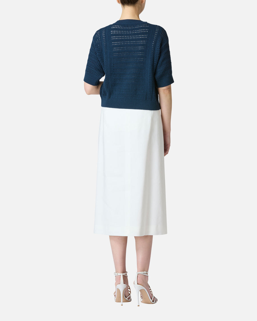 Mesh knit top