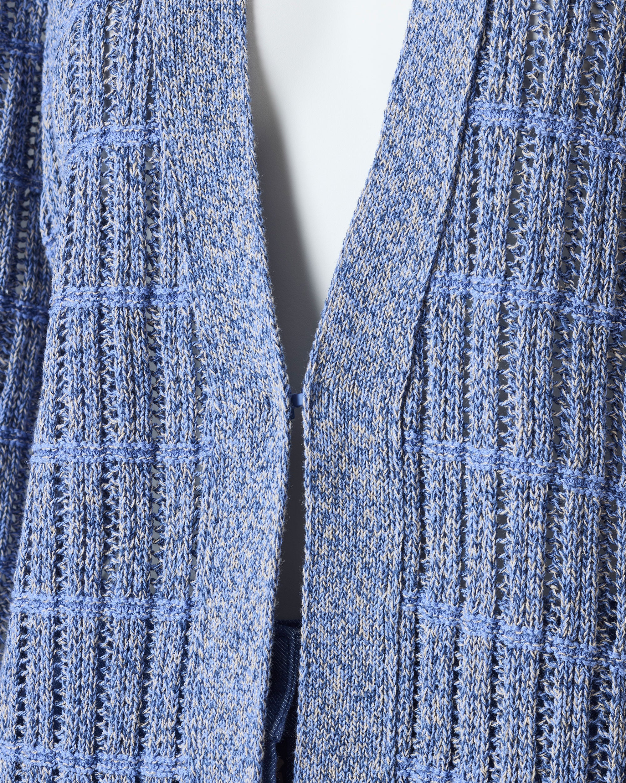 Organic cotton x linen cardigan
