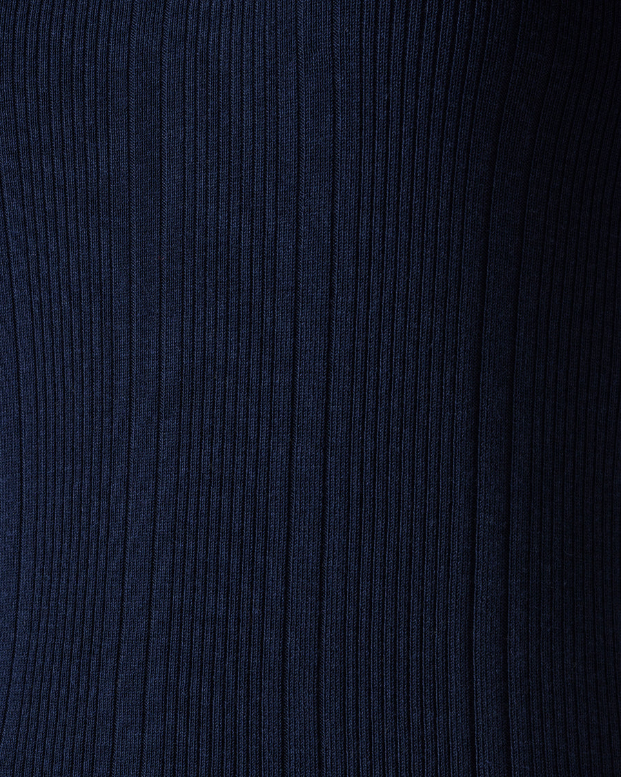 Organic Cotton Rib Knit Pullover