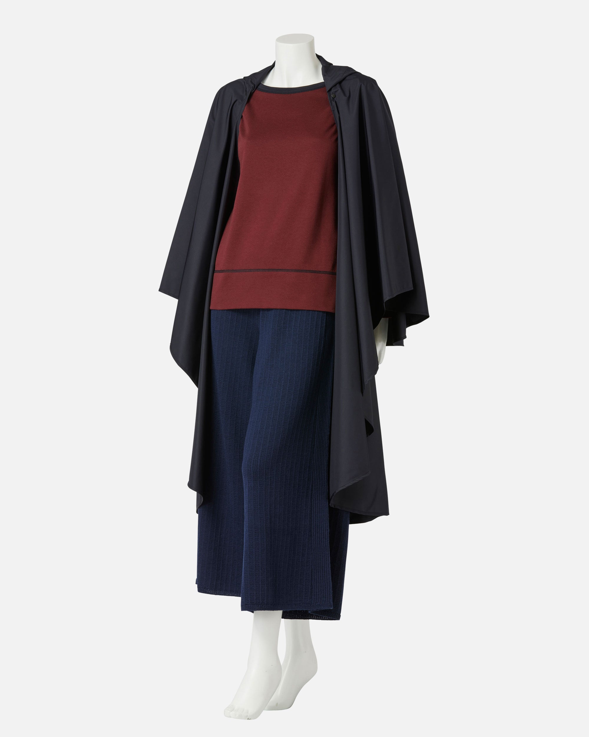 Reversible Silk Cotton Jersey Pullover