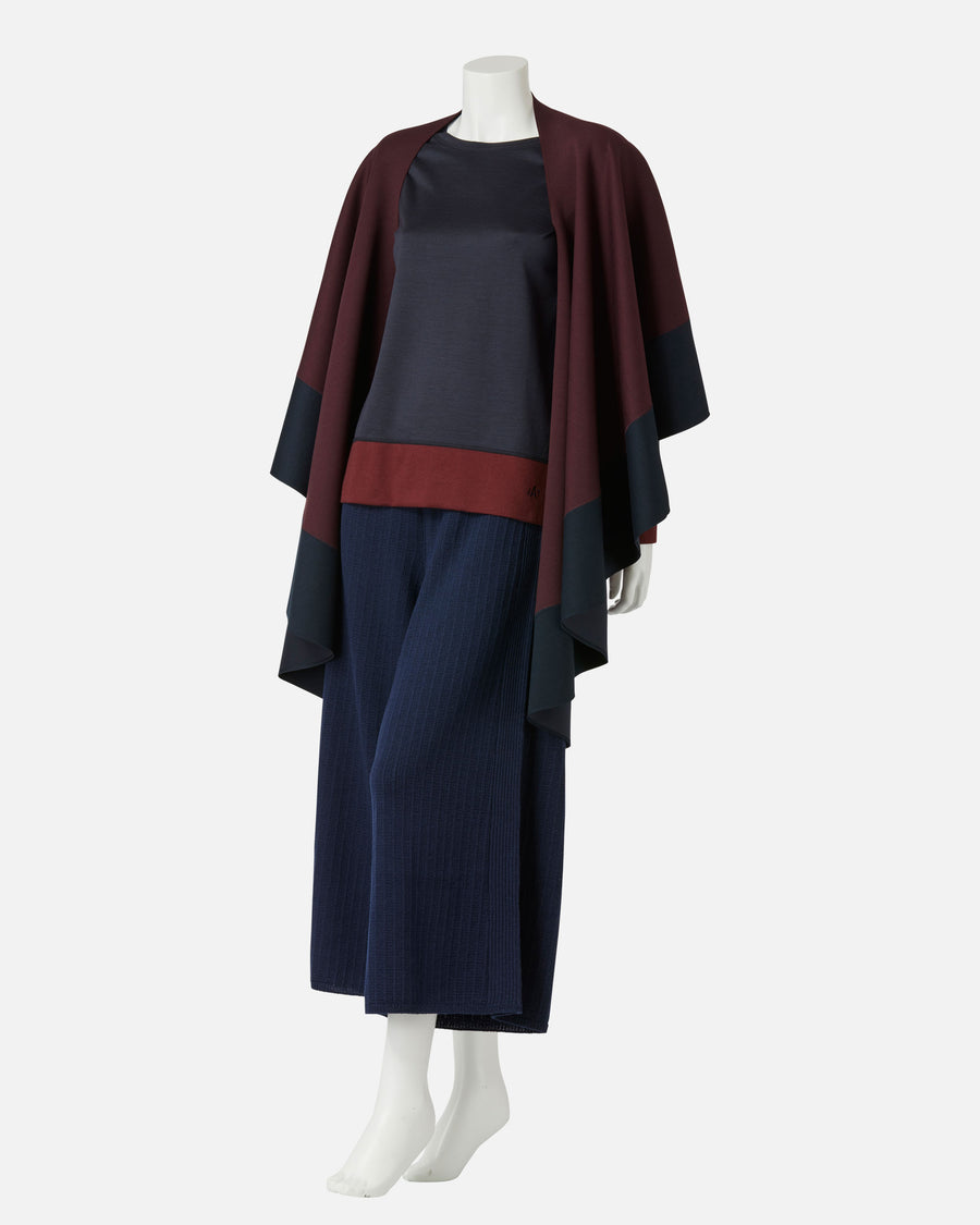 Reversible Silk Cotton Jersey Pullover