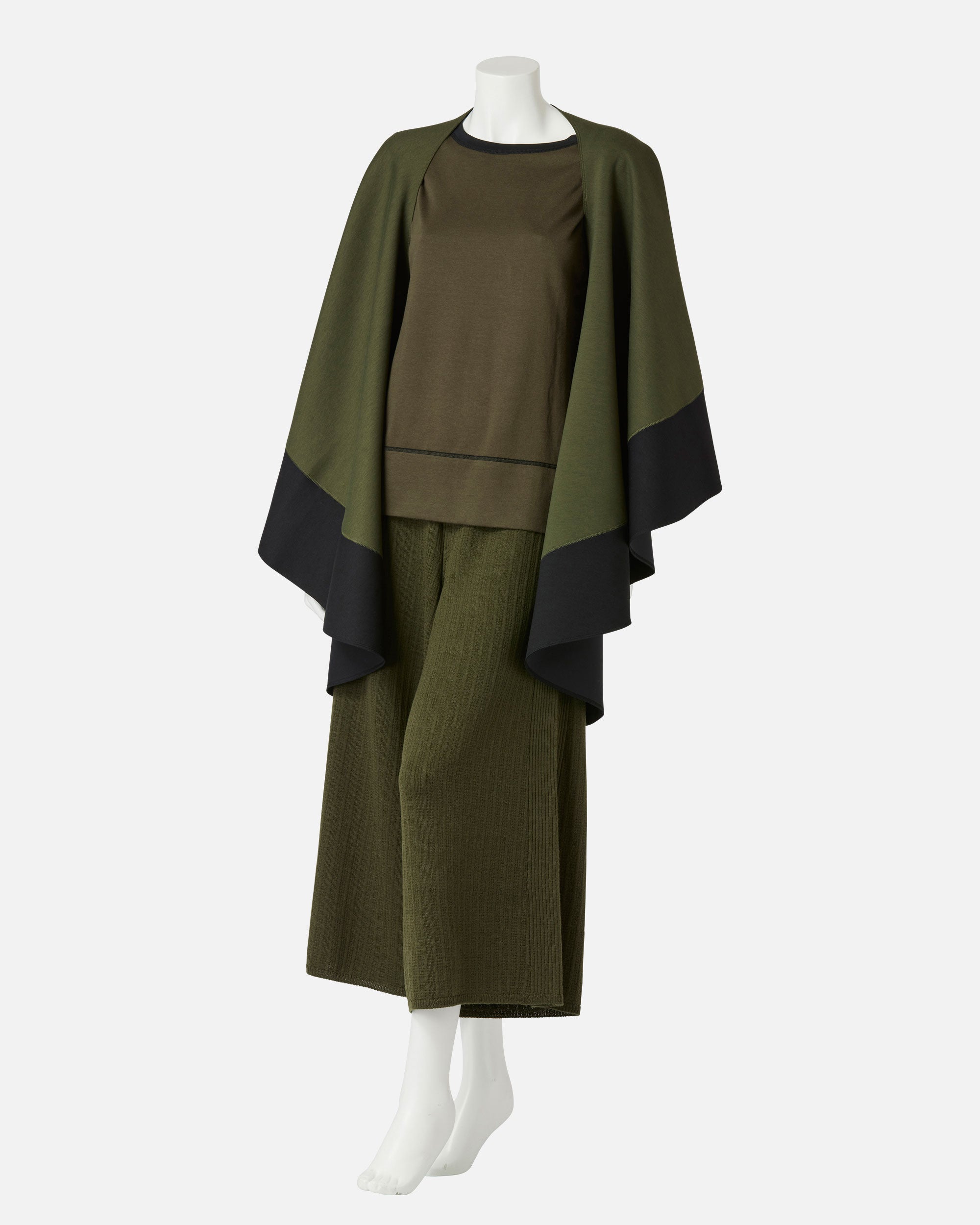 Reversible Silk Cotton Jersey Pullover